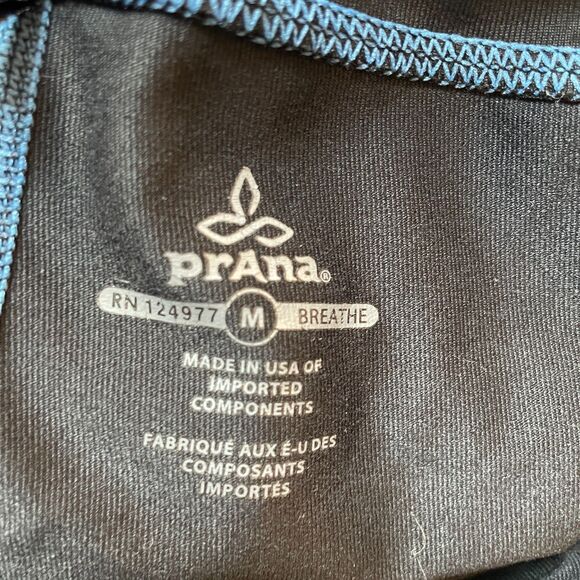 Prana Mens JD Shorts Black Medium Performance Biker Stretch Breathable Athletic - Picture 7 of 7